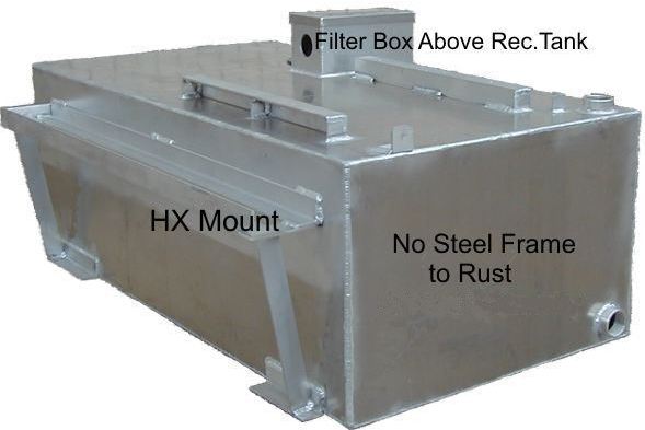 WLD80 - 80 Gal Aluminum Recovery Tank