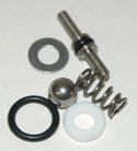 KN31K - Offset Valve Kit PTFE/brass,long stem