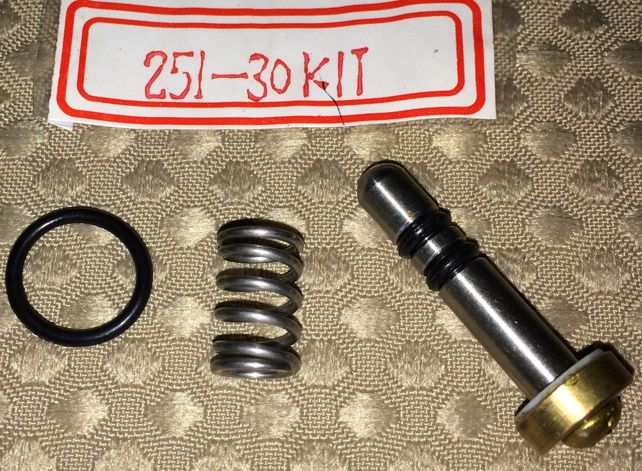 KN251K - 1200 PSI Valve Kit PTFE/brass