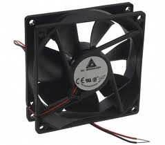 CNFN - FAN Assy 4" Sq. black