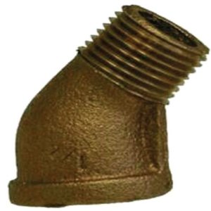 PRC245B 2" 45 Degree Street Elbow Bronze