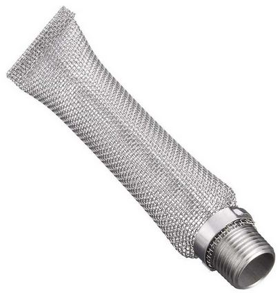 Stainless Pump-Out Filter 12"