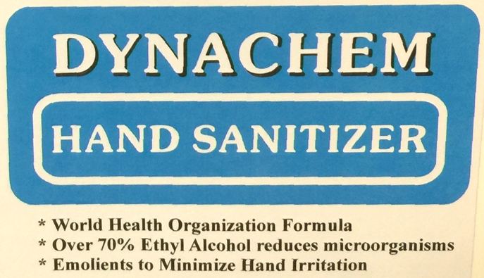 Dynachem Hand Sanitizer Cleaner Gallon