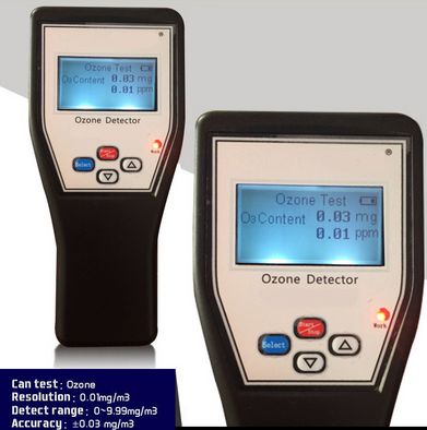 Ozone Meter w/Rechargeable Lithium Cell