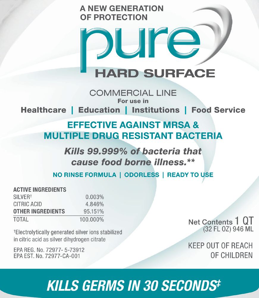 Pure Disinfectant Cleaner EPA "N" List - Quart