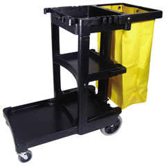 RB6158 - Janitor Cart Bag-25 gal.yellow