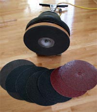 FL16SD- 16" Plastic Sanding Disc Driver w/univ.plate