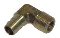 DRB9E88 - 90' elbow BARB 1/2"Hs x 1/2"MPT Brass