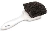 BR1197 Horsehair Brush,5'' Round w/handle