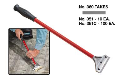 CA360-Pro Stripper- 18'' Handle-4'' Blade