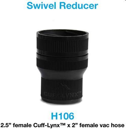 Cuff Lynx Hose 2.5" Hose Swivel Male & Female