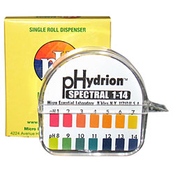 STMPH - pH Test Kit-2 rolls w/case-pH 1-13