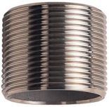 PRC1N 1.25" Close Nipple Stainless Steel